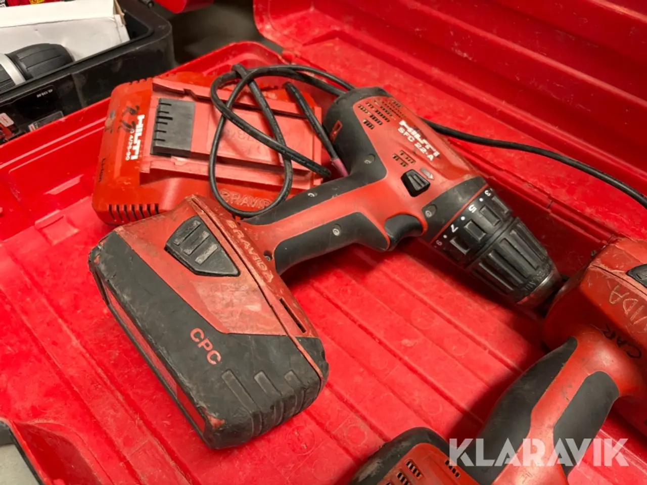 Billede 9 - Lot - Assorteret håndværktøj Hilti, Makita, Bosch, Einhell - 1 palle