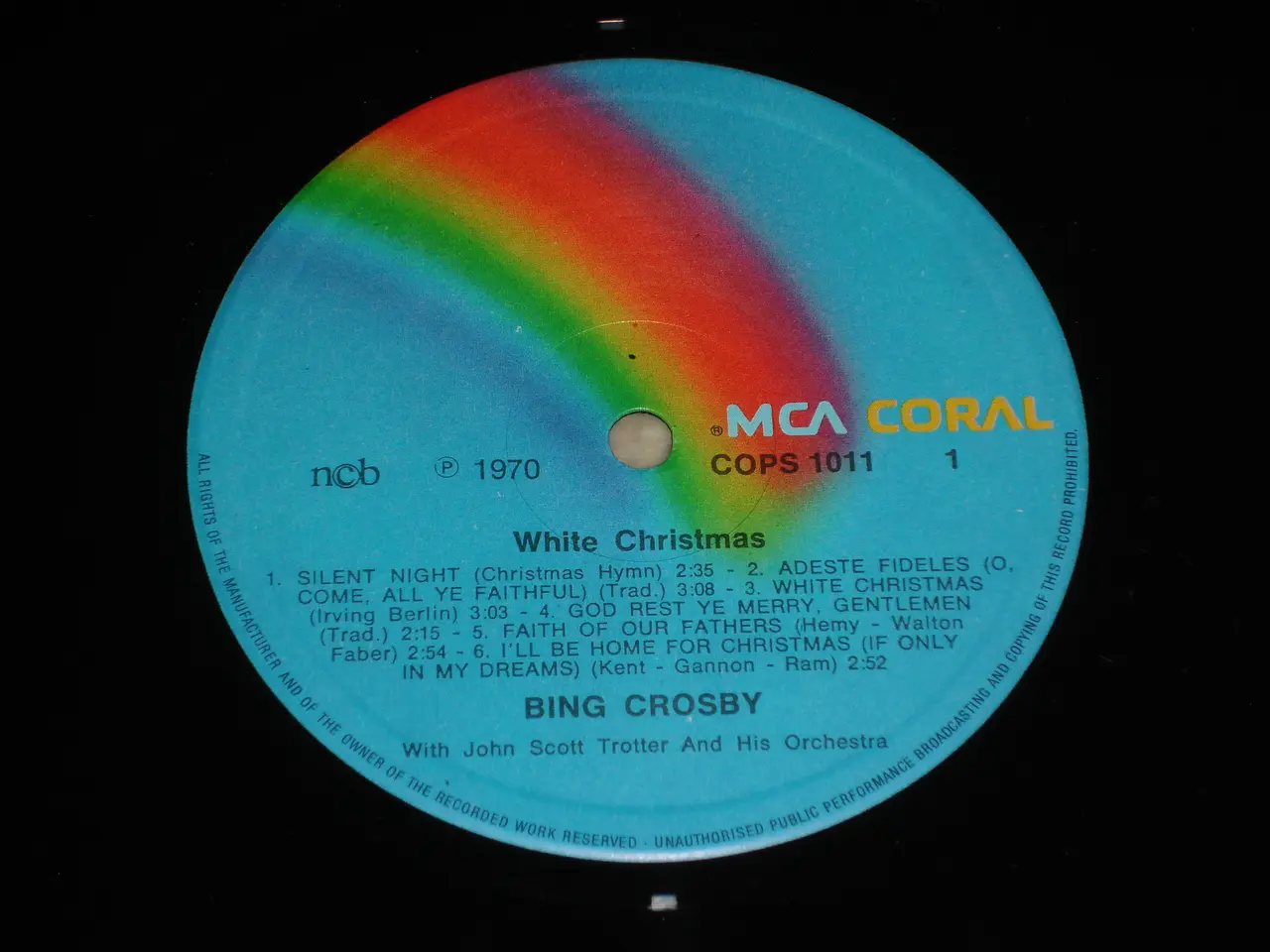 Billede 3 - (Sender gerne) Bing Crosby – White Christmas