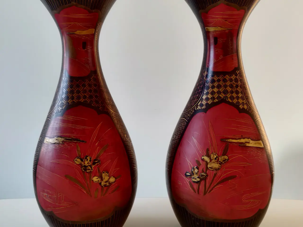 Billede 1 - japanske antikke porcelæn vaser