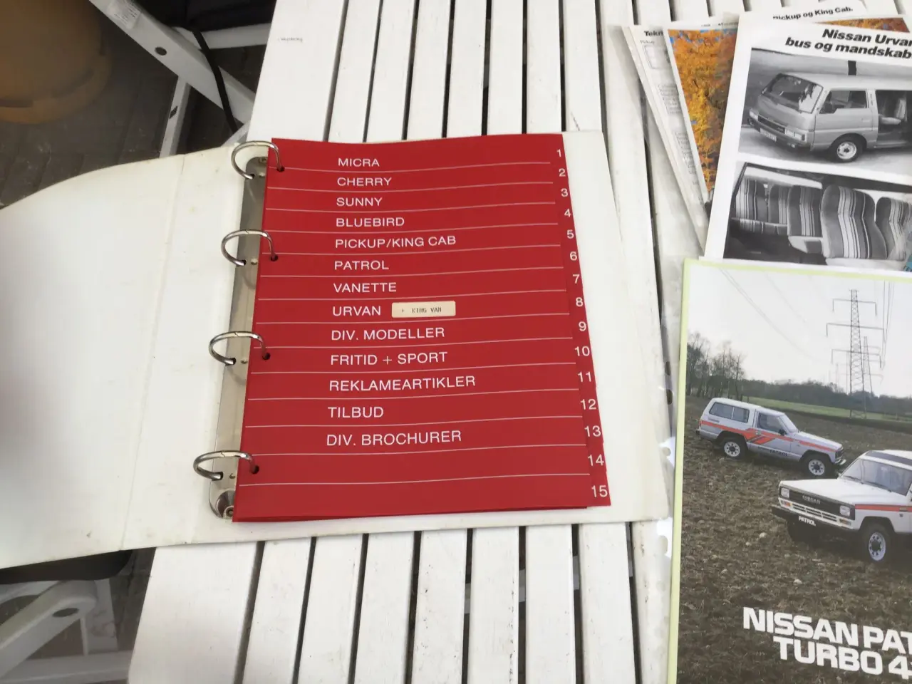 Billede 2 - Nissan mappe retro