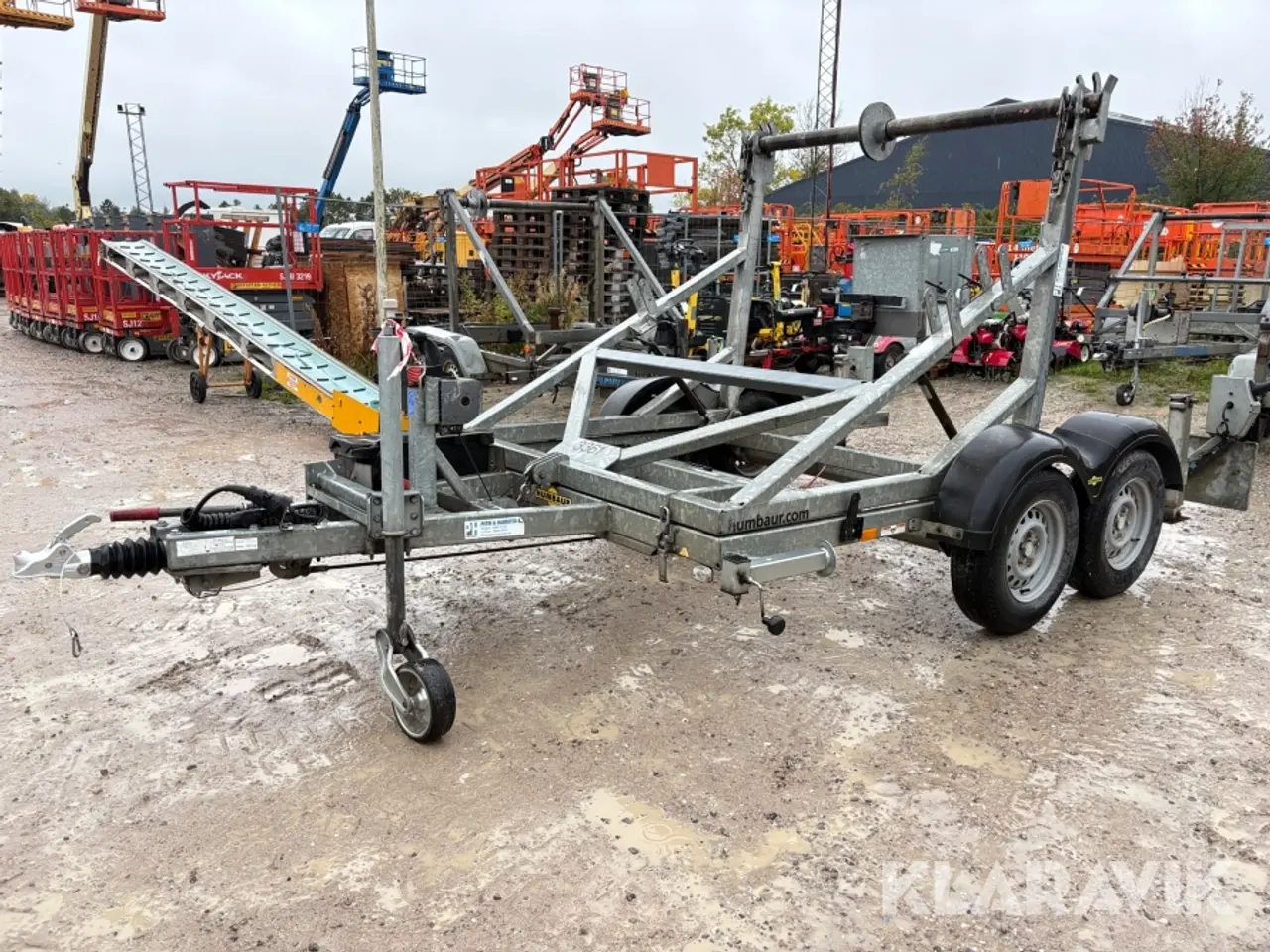 Billede 1 - Kabeltrailer Humbaur SRA 3.0