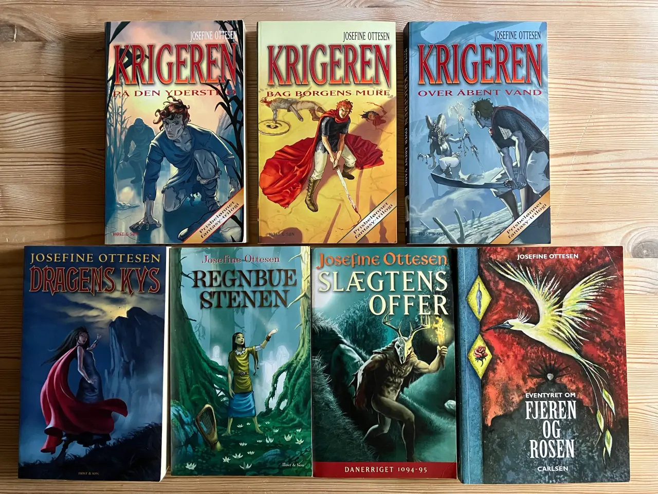 Billede 1 - Fantasy - bøger af Josefine Ottesen, Harry Potter