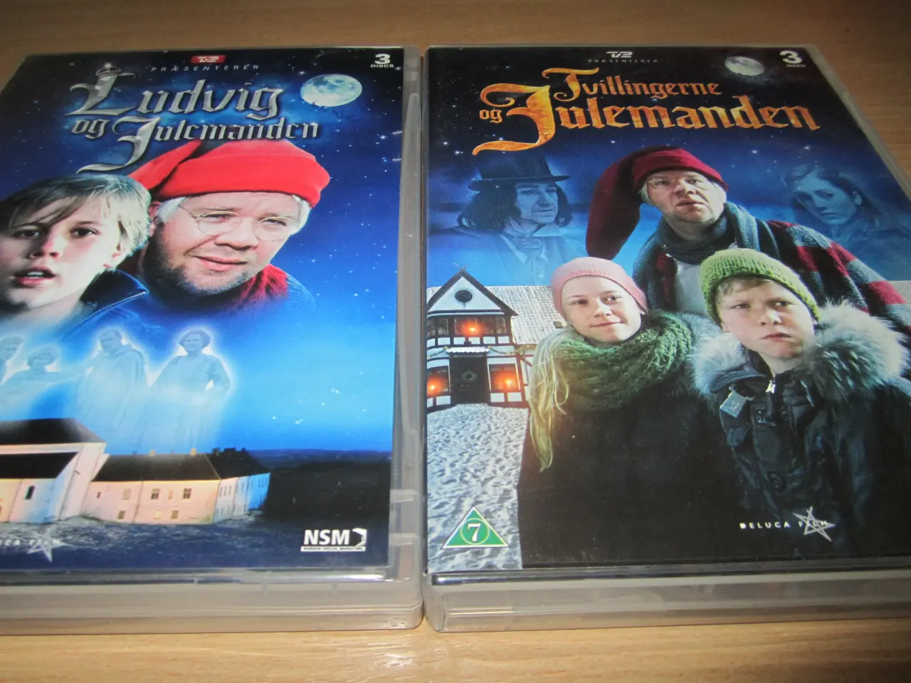 Billede 1 - TVILLINGERNE OG JULEMANDEN.
