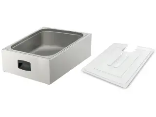 Sous-vide Kar GN 2/1 (50L) med Låg & Bærehåndtag