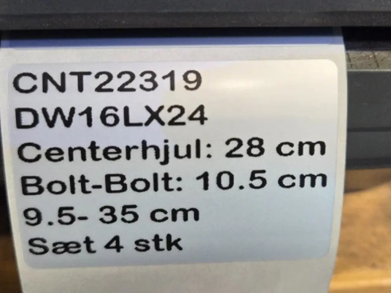 Billede 13 - 24" DW16LX24 Sæt 4 Stk