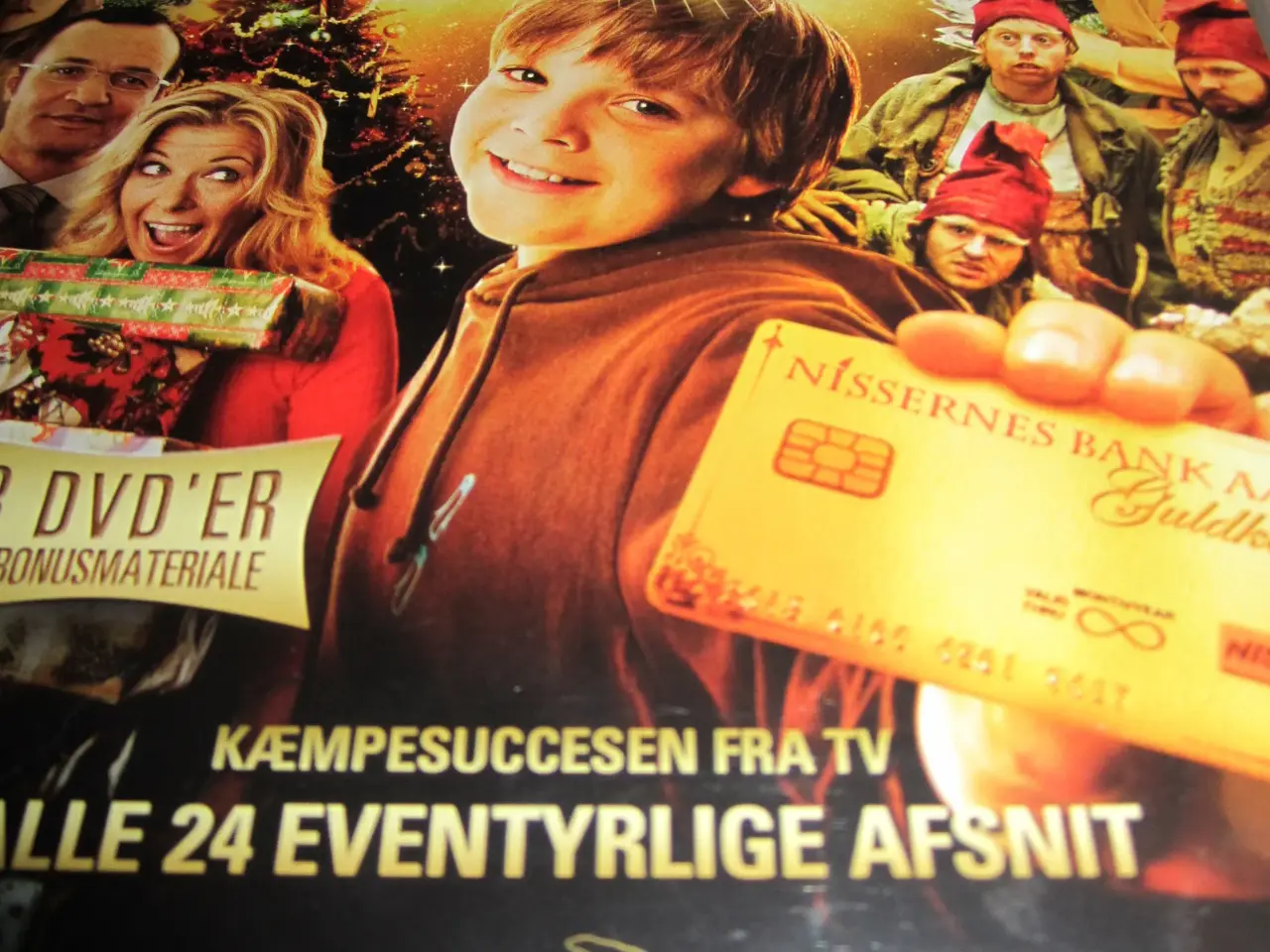 Billede 1 - JULEKALENDER. Mikkel og Guldkortet.