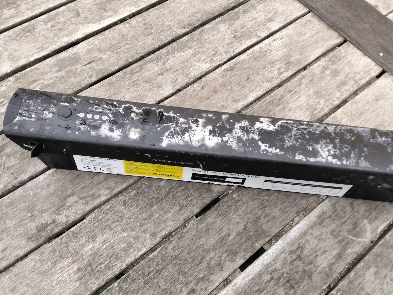Billede 4 - Protanium 36v elcykkel batteri defekt