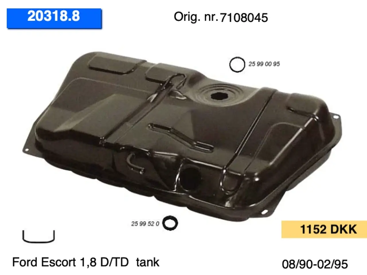 Billede 16 - Ford Escort (85-00) tanke