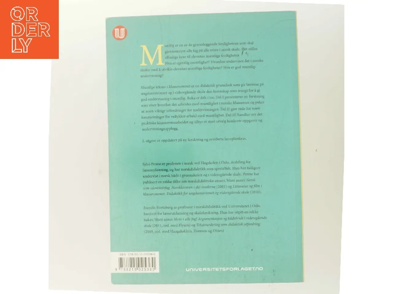 Billede 3 - Muntlige tekster i klasserommet af Sylvi Penne (Bog)