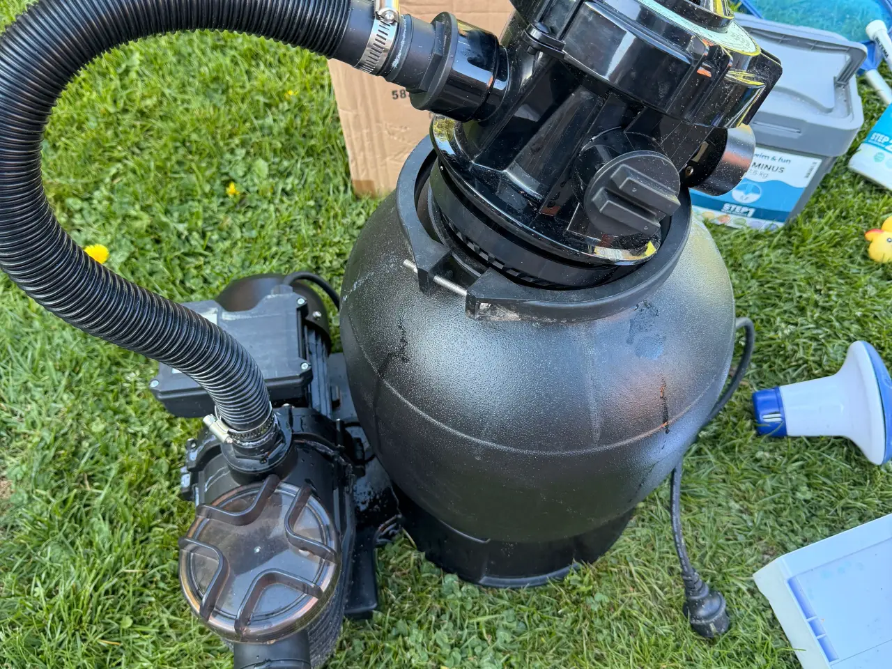 Billede 3 - Næsten ny Bestway Steel Pro Max rund pool 5,49 m