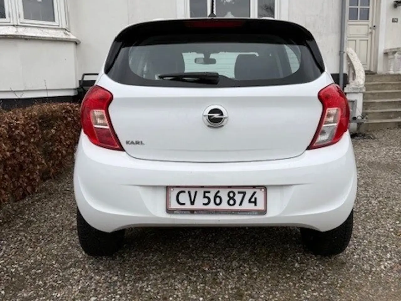 Billede 4 - Fin hvid Opel Karl