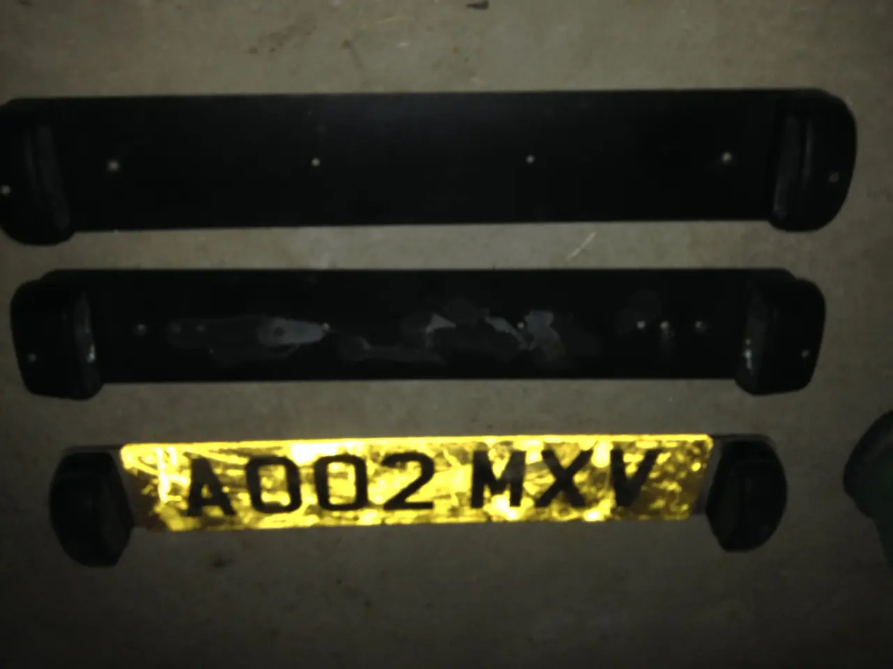 Billede 1 - Nummerplader holder med lys