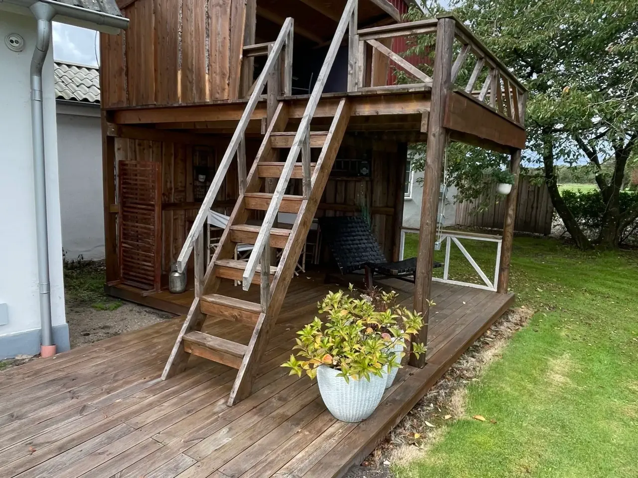 Billede 2 - Shelter med over etage 