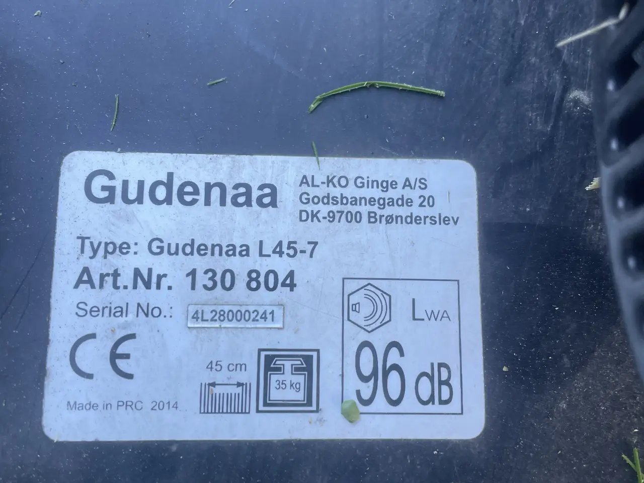 Billede 5 - Sælger en Gudena cylinderplæneklipper