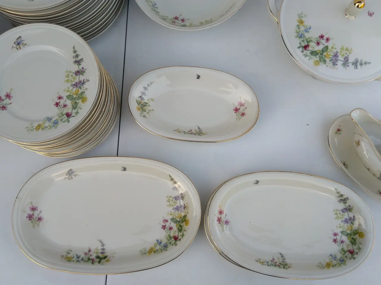 Billede 5 - Porcelæns Stel 45 dele