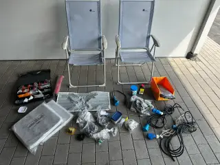 Div. Campingudstyr og nips