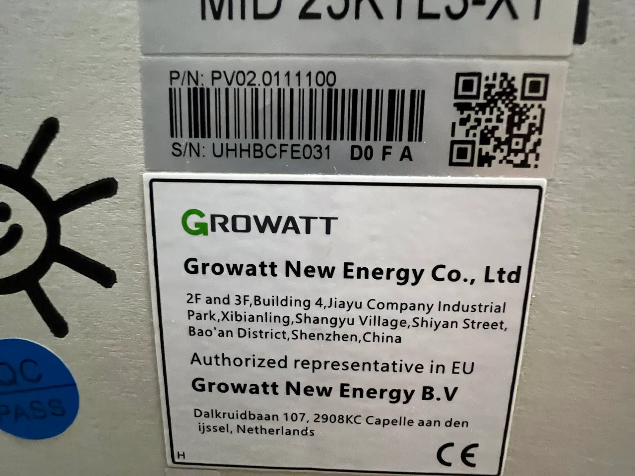 Billede 5 - Inverter til solceller Growatt MID 25KTL3-X1 25kW 