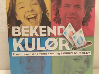 "Bekend Kulør" Sjovt selskabs quizspil
