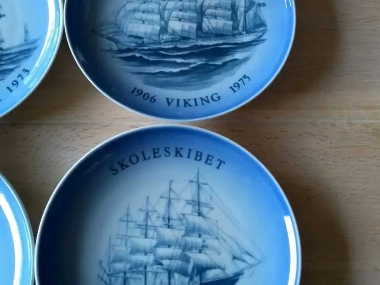Billede 3 - 4 Platter af skoleskibe fra B&G
