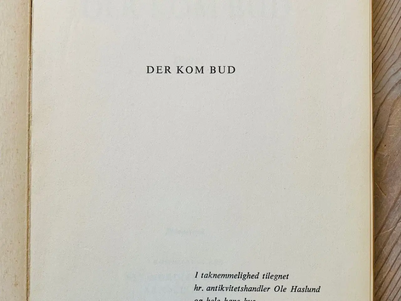 Billede 2 - Der kom bud (1958) - Grethe Kaadtmann