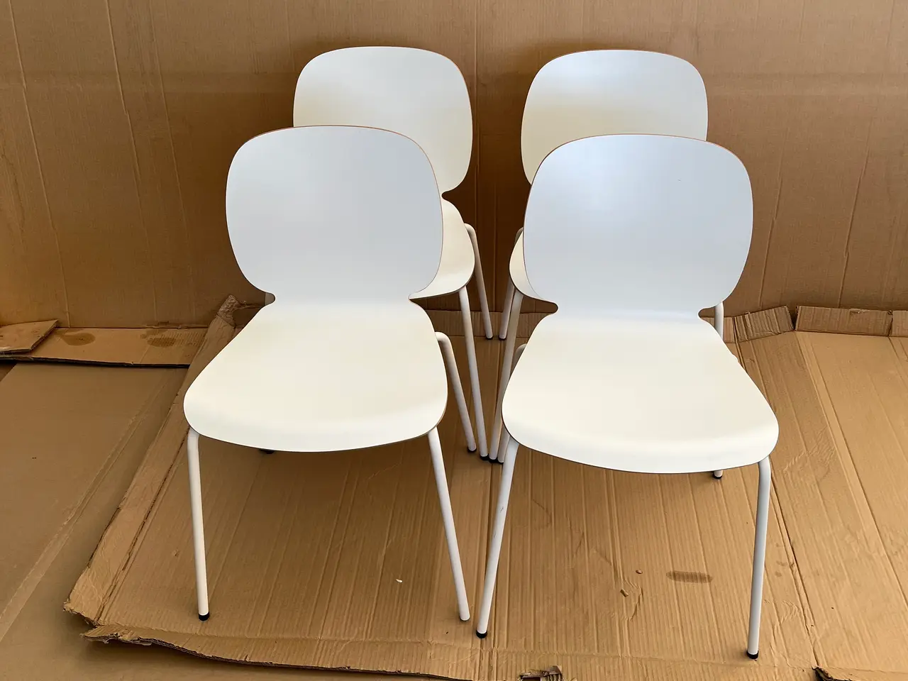 Billede 1 - 4 spisebords stole i træ. IKEA Samlet pris for 4