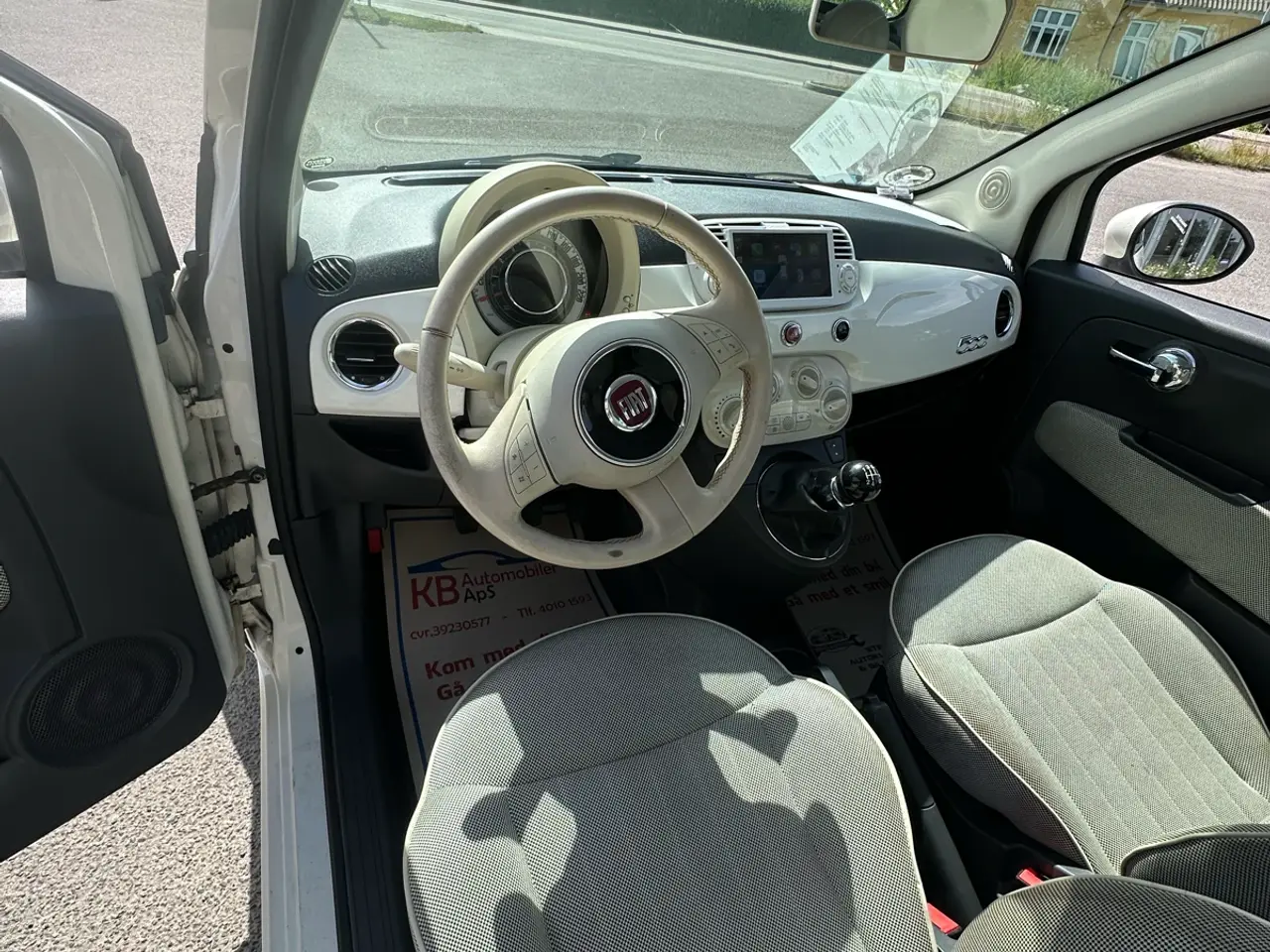 Billede 8 - Fiat 500 1,2 benzin - panorama tag - nysynet