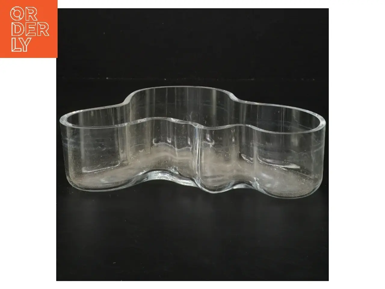 Billede 1 - Alvar Aalto glasskål (str. Ø19,5 cm)
