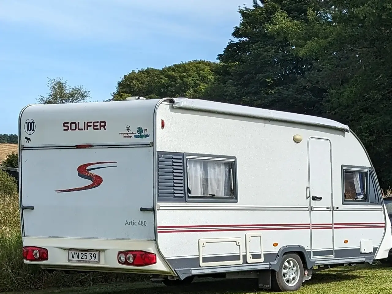 Billede 1 - solgt kun Fortelt tilbage solifer 480