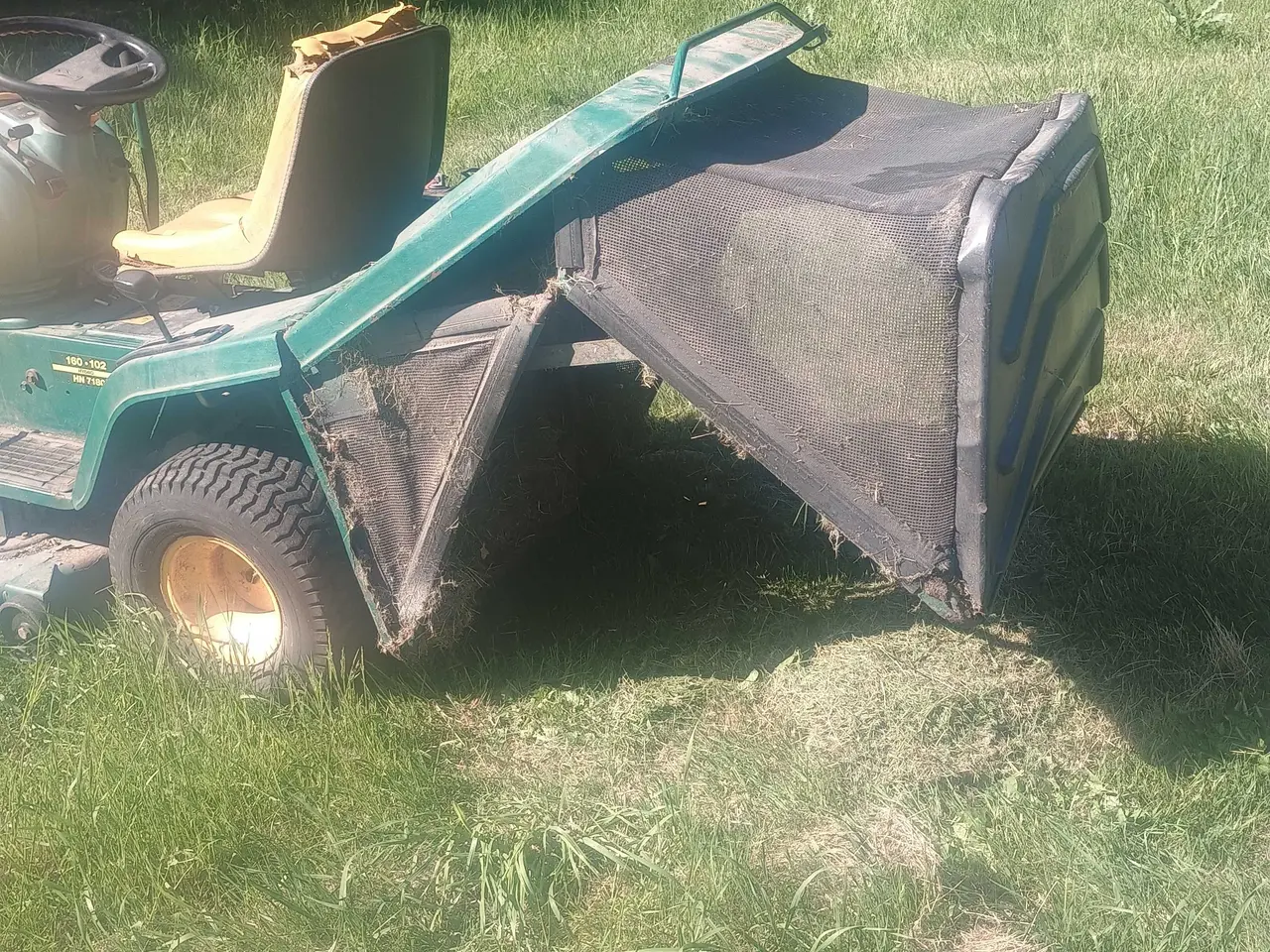 Billede 5 - Mtd yardman 2.cyl m. Hydrostat og opsamler