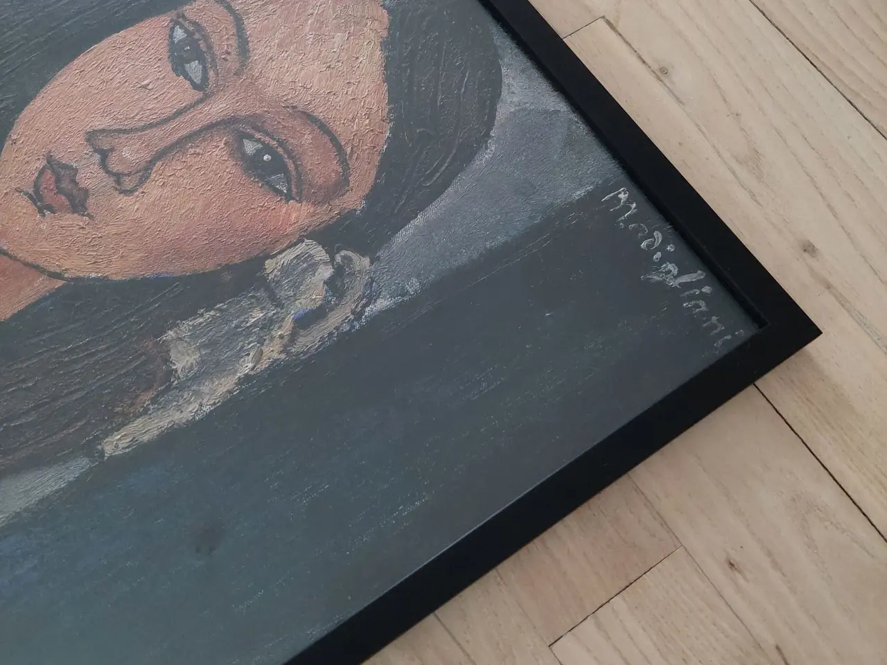 Billede 2 - ALICE af Amedeo Modigliani Plakat i træ/glasramme