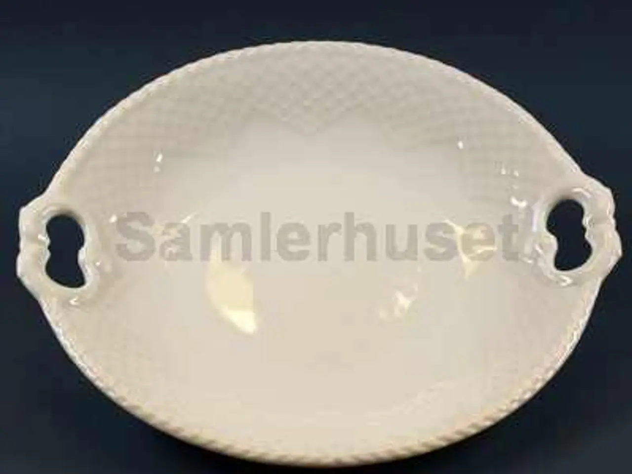 Billede 1 - Elegance Creme Kagefad med øre. 26 cm. - BG 101/304