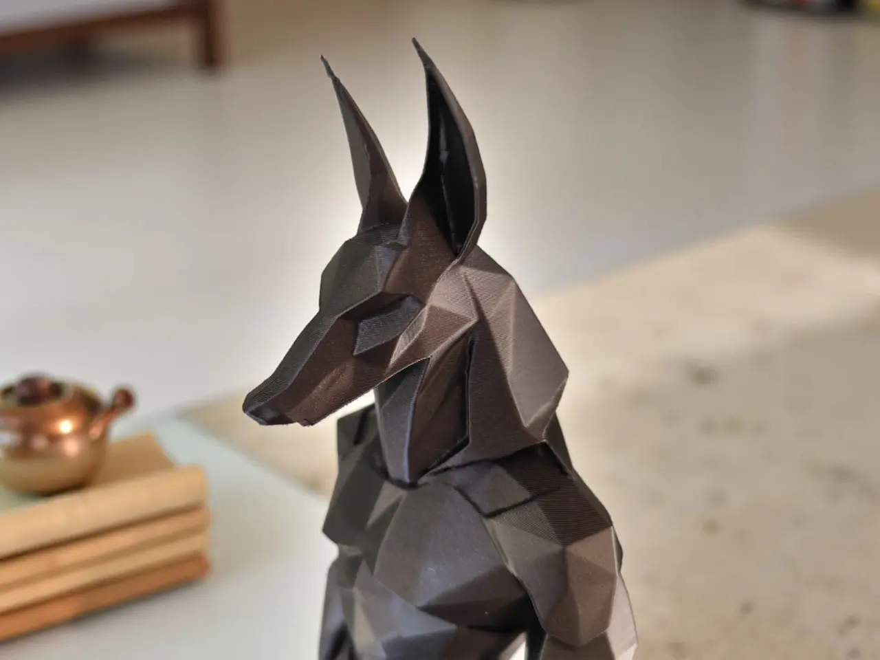 Billede 2 - Geometrisk Anubis – Bring egyptisk mystik ind i di
