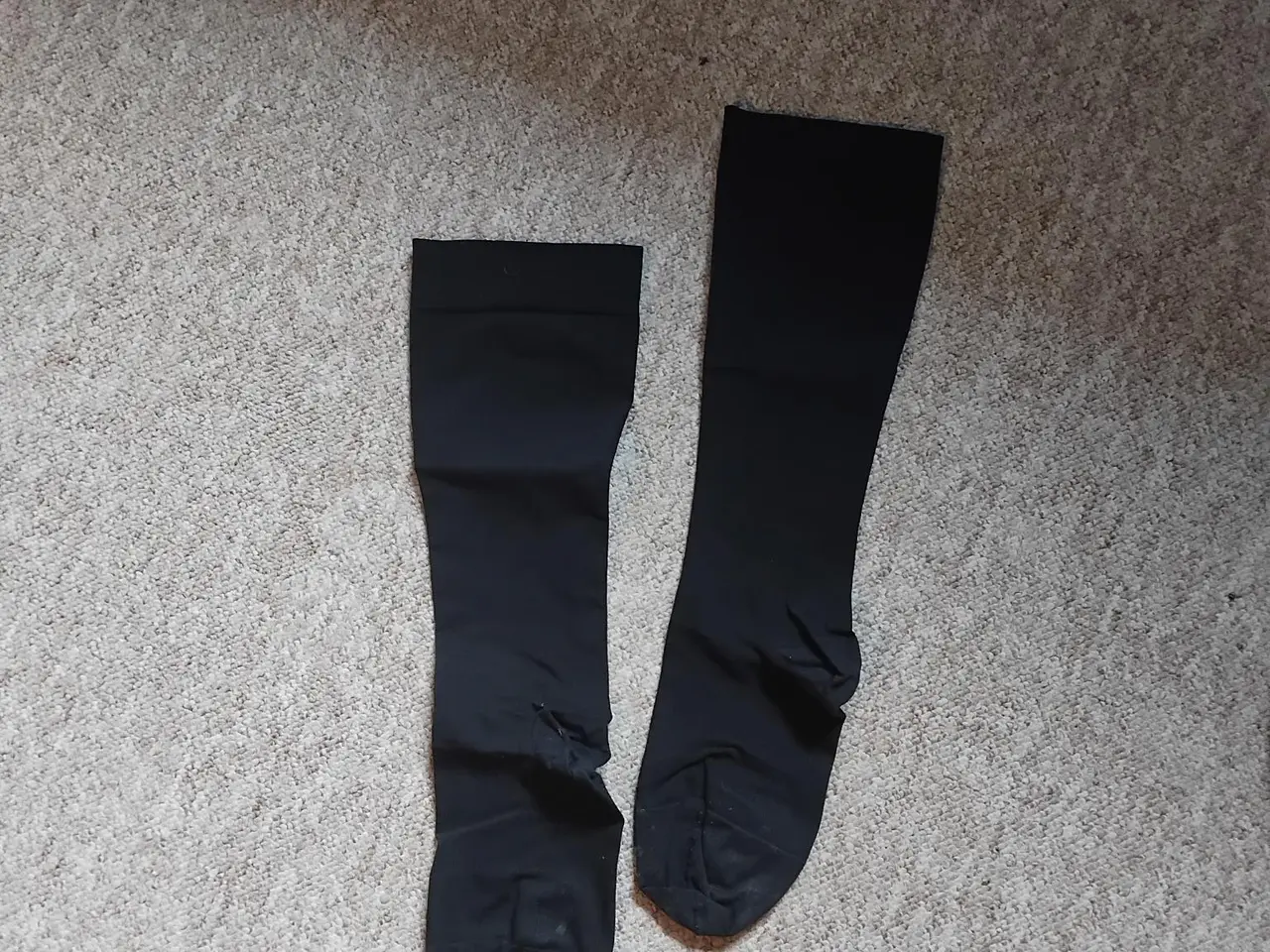 Billede 2 - Jobst Støttestrømper CCL2 Size III Brugt Sort