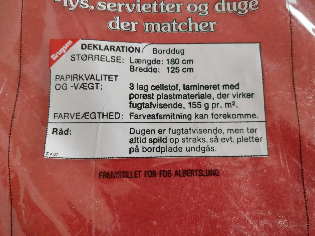 Billede 5 - Dug