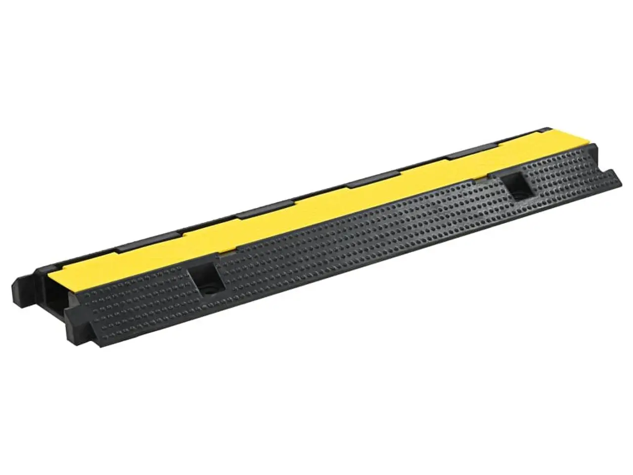 Billede 2 - Kabelbeskytterrampe - 1 kanal, 2 stk., gummi, 100 cm