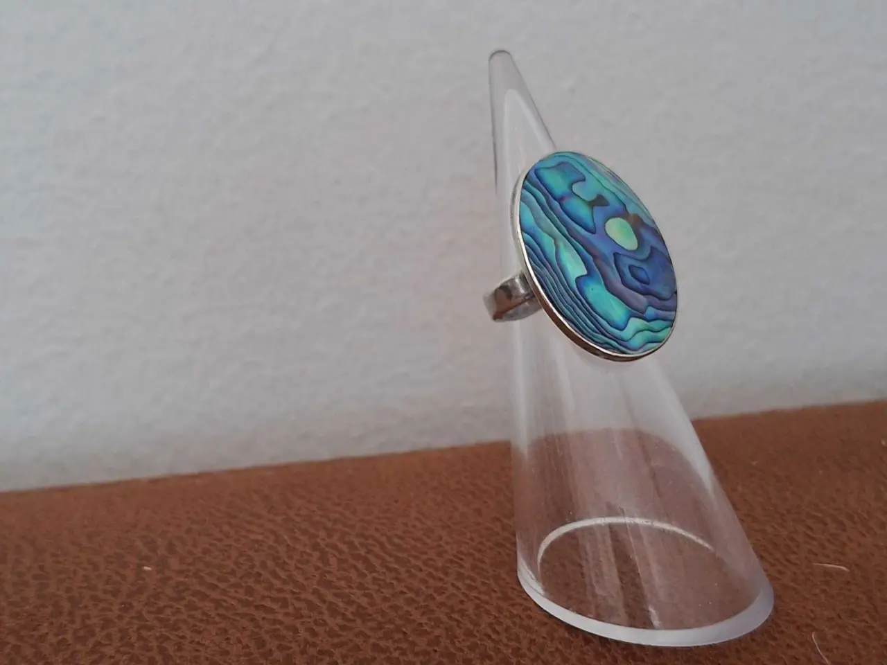 Billede 2 - Oval sølvring 