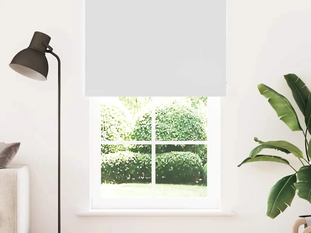 Billede 2 - Mørklægningsrullegardin 130 x 230 cm - hvid