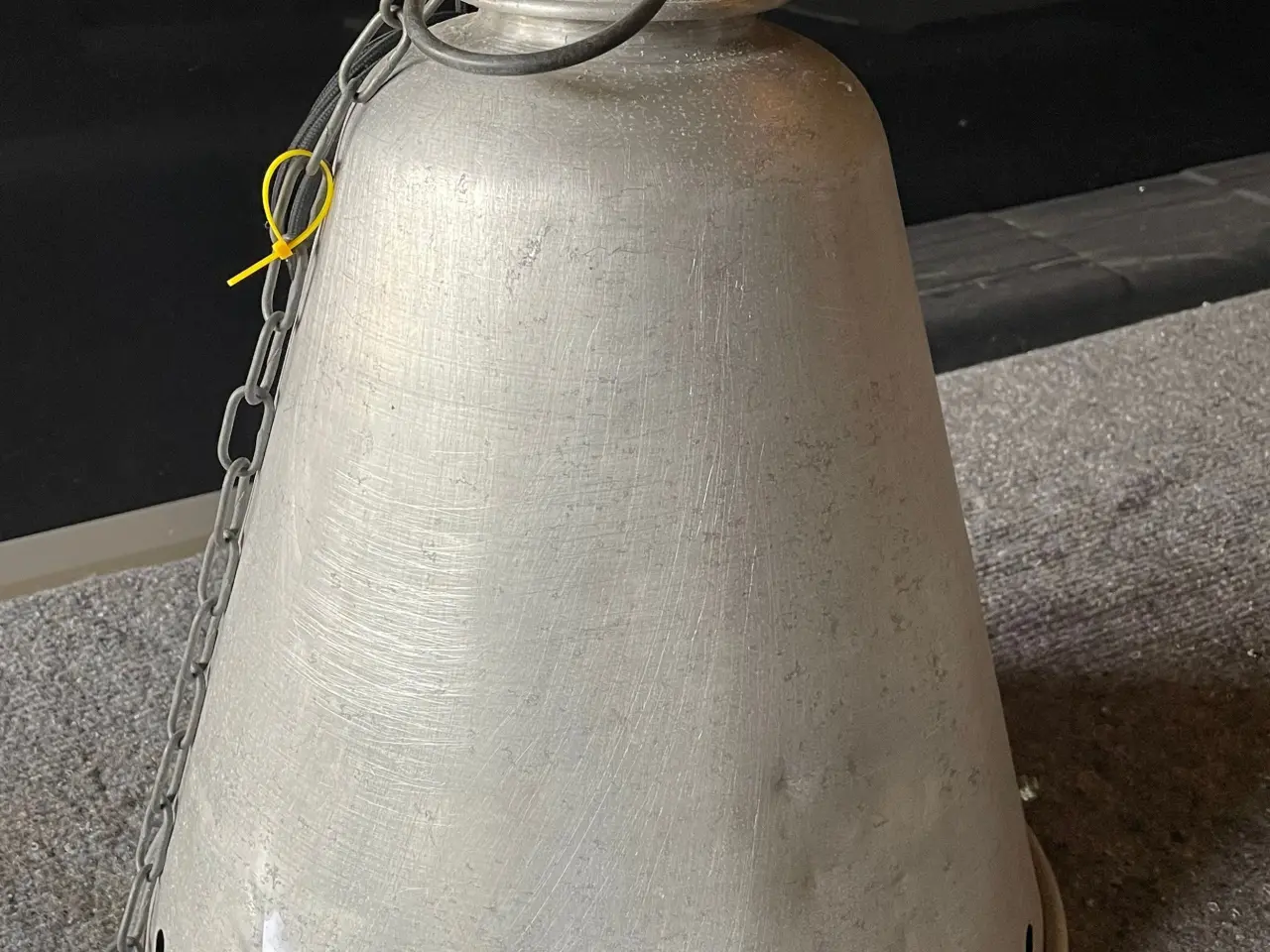 Billede 1 - Fed retro India Sol metal loftslampe