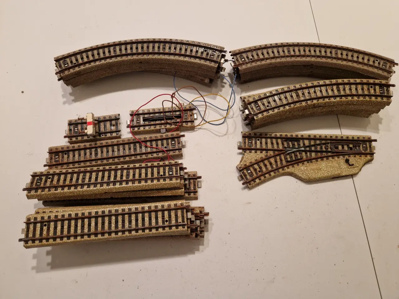 Billede 1 - 33 togskinner til Märklin