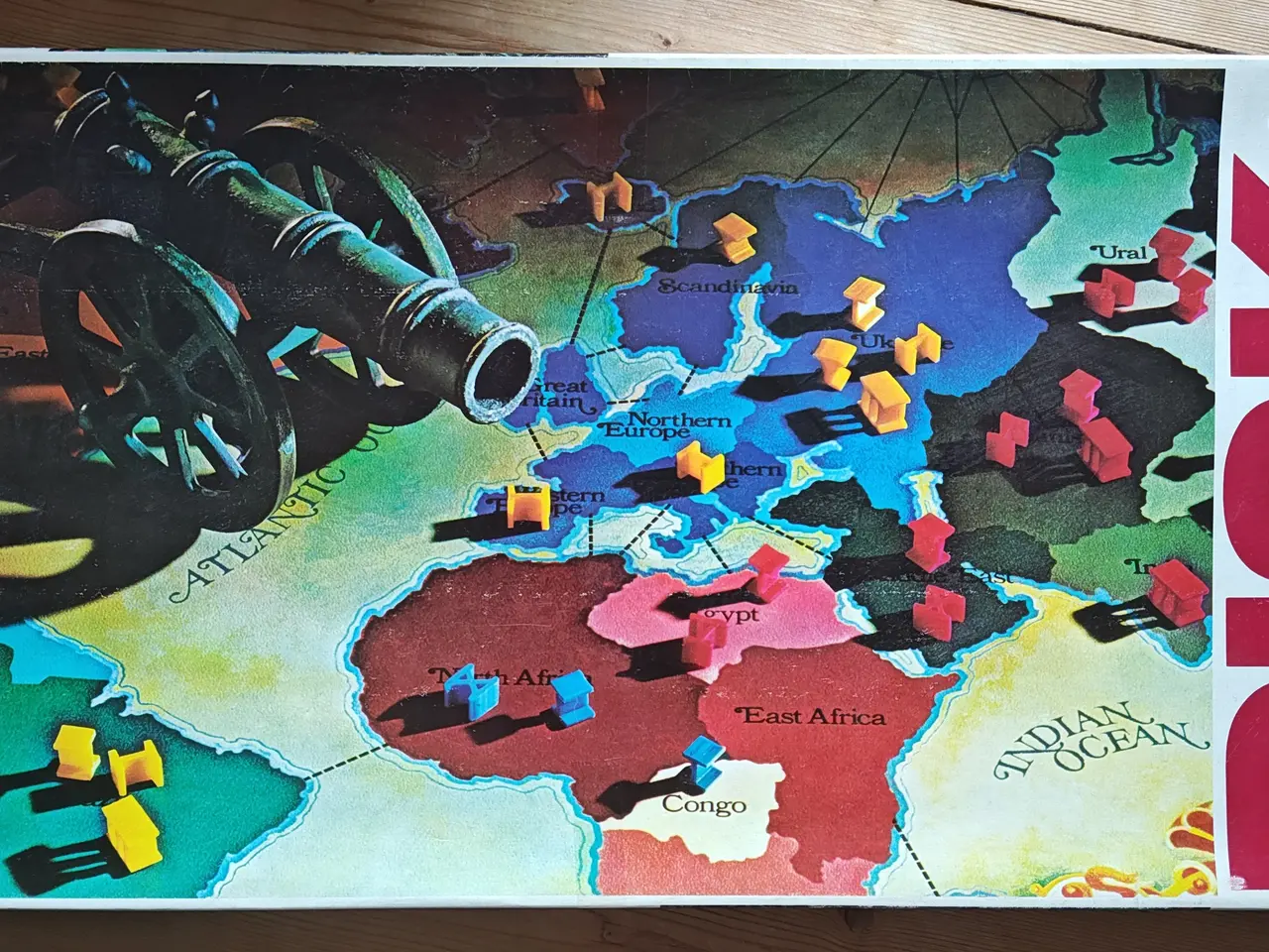 Billede 1 - Risk Erobre Verden Brætspil