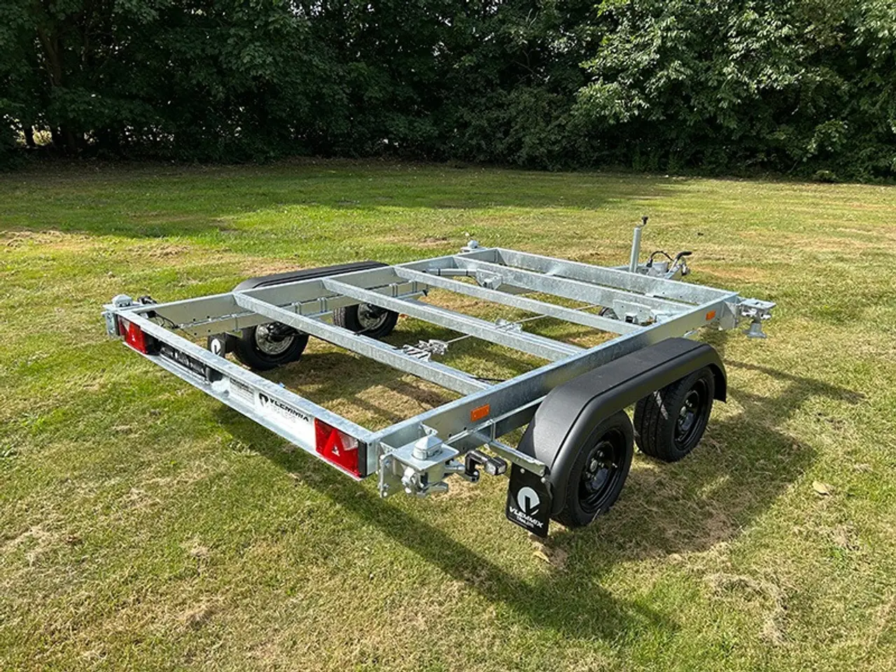 Billede 6 - Vlemmix containertrailer 10 fod - 2 X 1350 kg