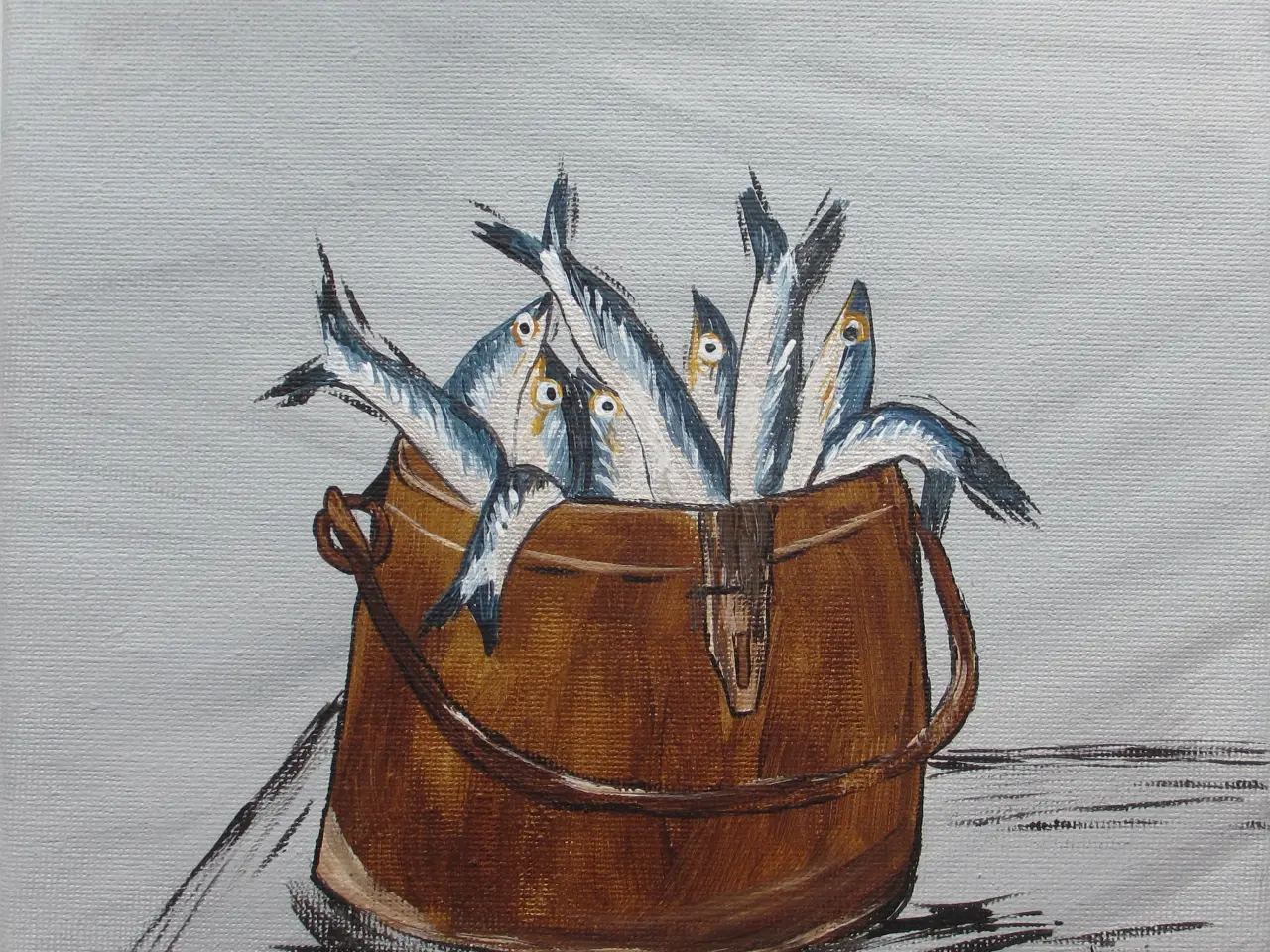 Billede 1 - ACRYL-MALERI nr. 22