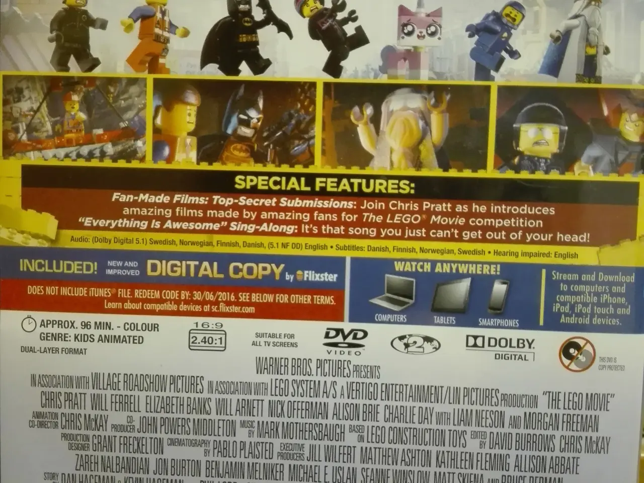 Billede 2 - The LEGO movie - DVD