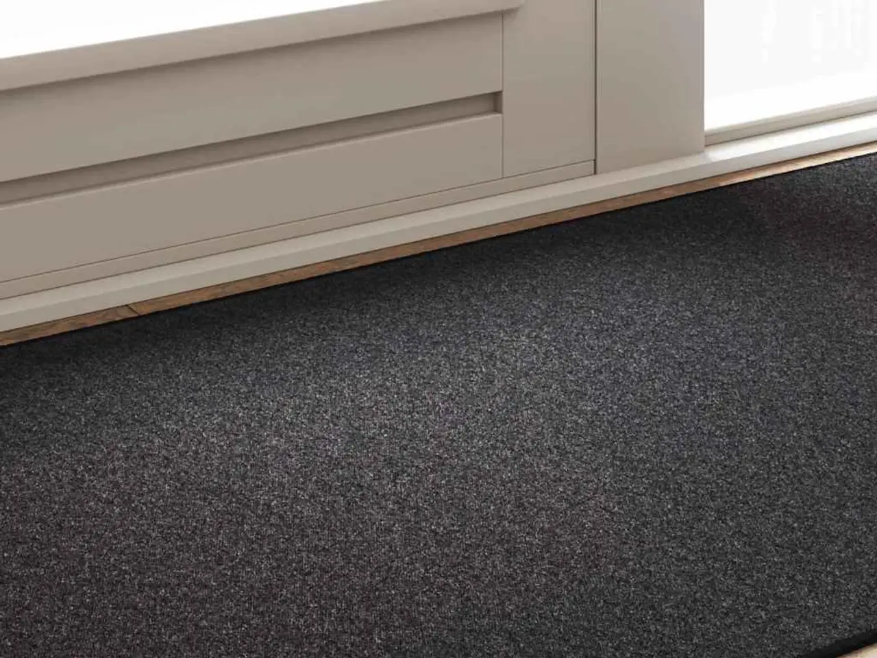 Billede 4 - Tæppeløber 100 × 200 cm - antracit, 100% polypropylen