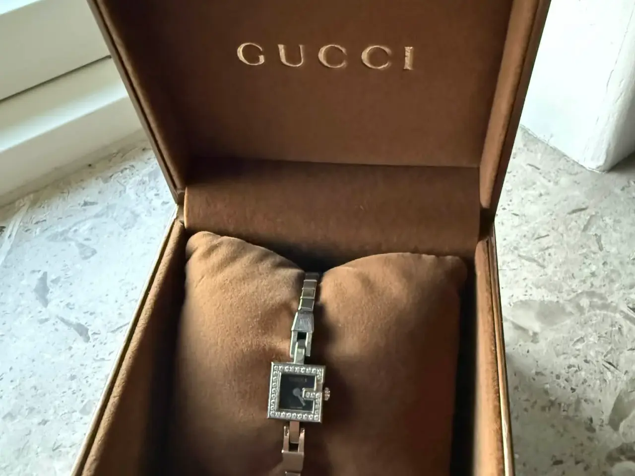 Billede 17 - Super flot Gucci 102G Mini dameur med diamanter