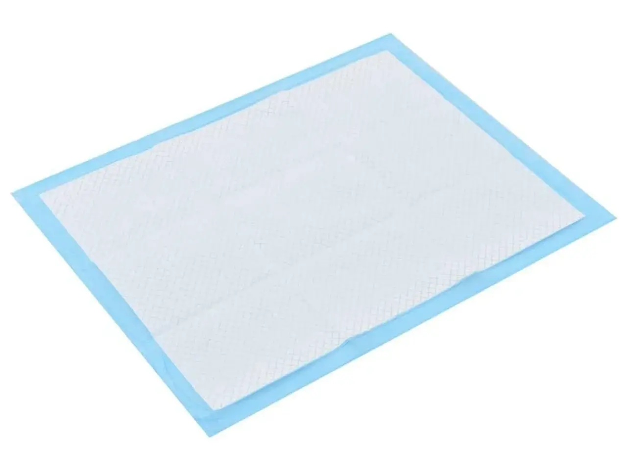 Billede 7 - Hvalpeunderlag 100 stk. 60 x 45 cm - blå/hvid