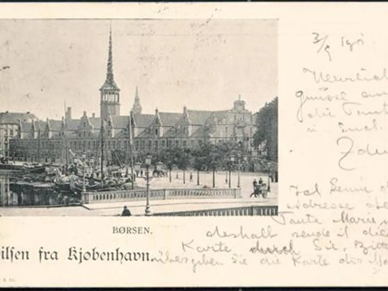 Billede 1 - Hilsen fra Kjøbenhavn - Børsen - E.O. u/n