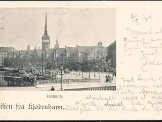 Hilsen fra Kjøbenhavn - Børsen - E.O. u/n