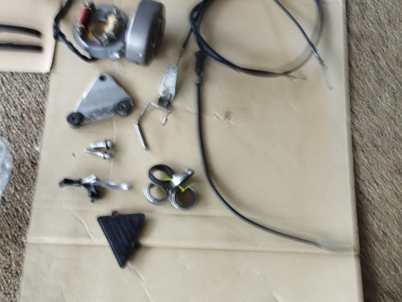 Billede 5 - 8800 Viborg Suzuki GN 400 reservedele ( se %) Krum