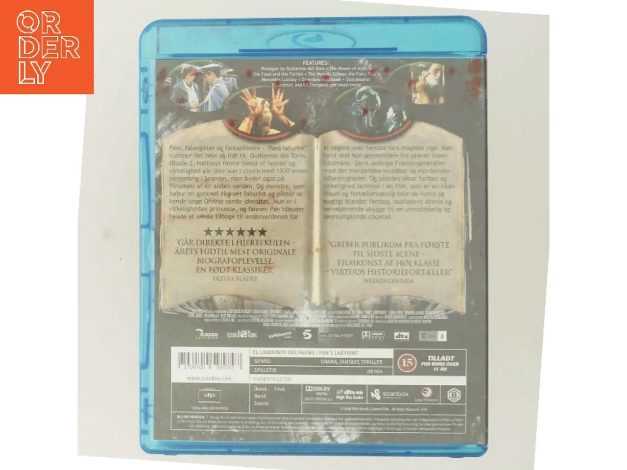 Billede 3 - Pans labyrint med Ivana Baquero (DVD)